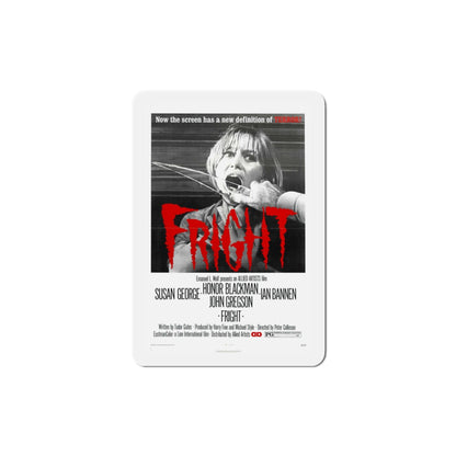 Fright 1972 Movie Poster Die-Cut Magnet-4 Inch-The Sticker Space