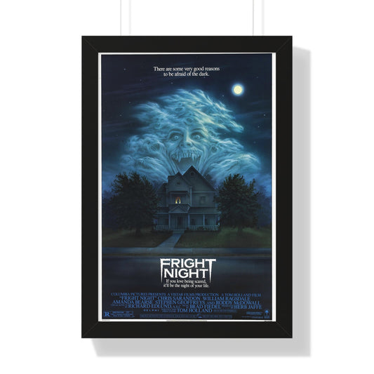 FRIGHT NIGHT 1985 - Framed Movie Poster-16″ x 24″-The Sticker Space