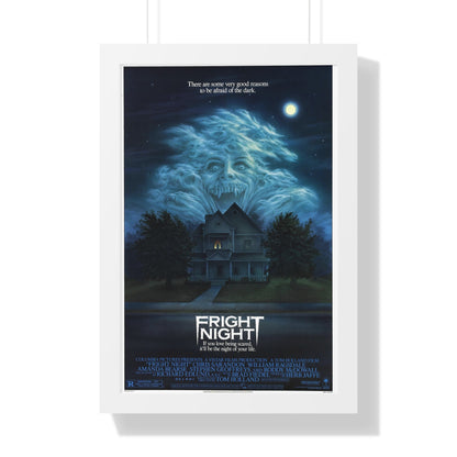 FRIGHT NIGHT 1985 - Framed Movie Poster-16″ x 24″-The Sticker Space