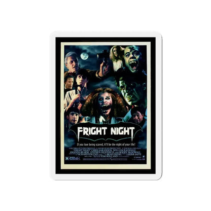 FRIGHT NIGHT (2) 1985 Movie Poster - Refrigerator Magnet - The Sticker Space
