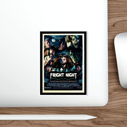 FRIGHT NIGHT (2) 1985 Movie Poster STICKER Vinyl Die-Cut Decal-The Sticker Space