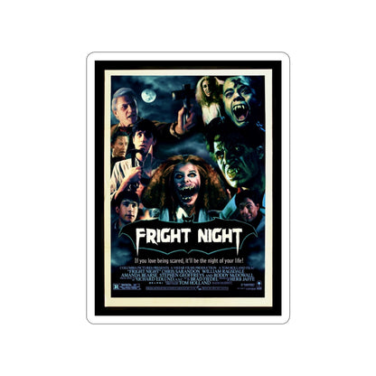 FRIGHT NIGHT (2) 1985 Movie Poster STICKER Vinyl Die-Cut Decal-4 Inch-The Sticker Space