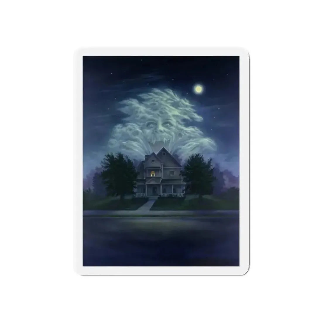 FRIGHT NIGHT (ART ONLY) 1985 Movie Poster - Refrigerator Magnet - The Sticker Space