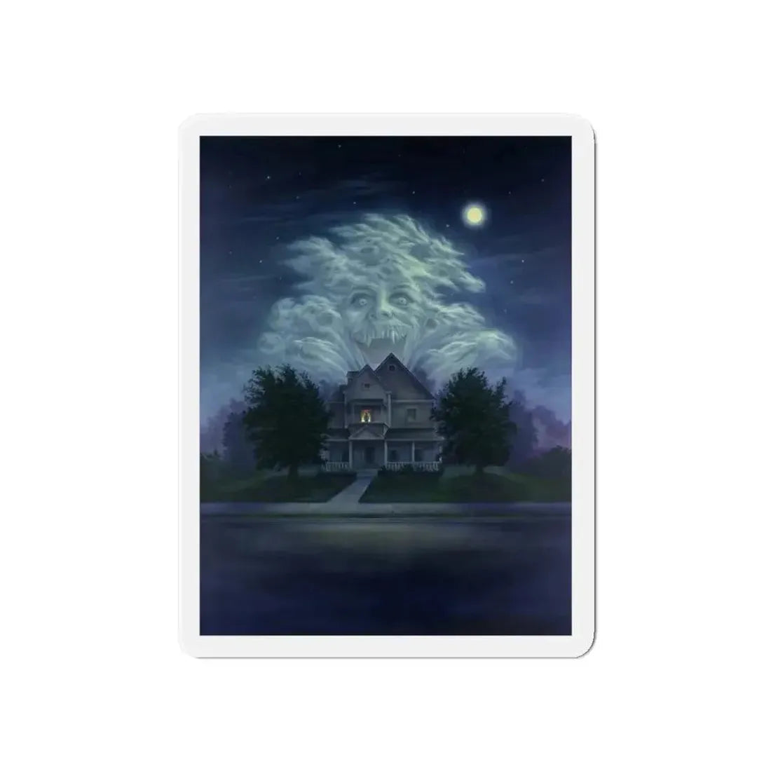 FRIGHT NIGHT (ART ONLY) 1985 Movie Poster - Refrigerator Magnet - The Sticker Space