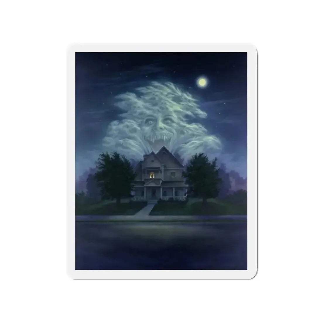 FRIGHT NIGHT (ART ONLY) 1985 Movie Poster - Refrigerator Magnet - The Sticker Space