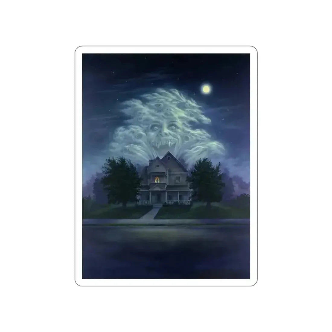 FRIGHT NIGHT (ART ONLY) 1985 Movie Poster STICKER Vinyl Die-Cut Decal 3 Inch - The Sticker Space