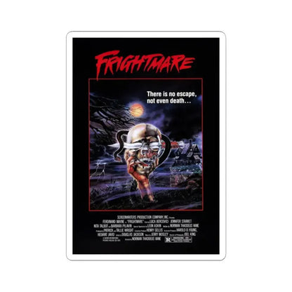 Frightmare 1983 Movie Poster - STICKER Vinyl Kiss-Cut Decal 2 Inch White - The Sticker Space