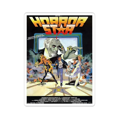 FRIGHTMARE (FRENCH) 1981 Movie Poster - STICKER Vinyl Kiss-Cut Decal 2 Inch White - The Sticker Space