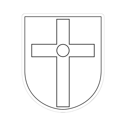 Färila socken vapen (Sweden) (Coat of Arms) STICKER Vinyl Kiss-Cut Decal 6 Inch White - The Sticker Space