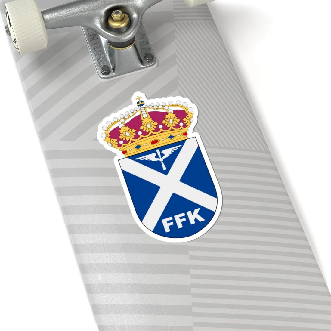 Frivilliga flygkåren vapen (Sweden) (Coat of Arms) STICKER Vinyl Kiss-Cut Decal - The Sticker Space
