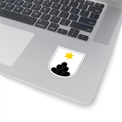 Fründsberg-ZH-blazon (Switzerland) (Coat of Arms) STICKER Vinyl Kiss-Cut Decal - The Sticker Space