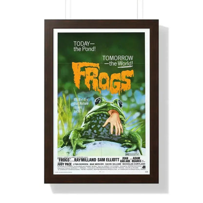 FROGS 1972 - Framed Movie Poster - The Sticker Space