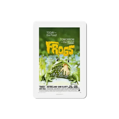 Frogs 1972 Movie Poster Refrigerator Magnet 2 Inch - The Sticker Space