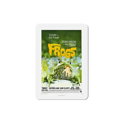 Frogs 1972 Movie Poster Refrigerator Magnet 3 Inch - The Sticker Space