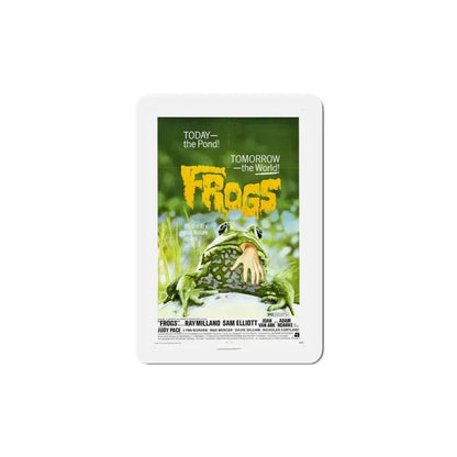 Frogs 1972 Movie Poster Refrigerator Magnet 6 Inch - The Sticker Space