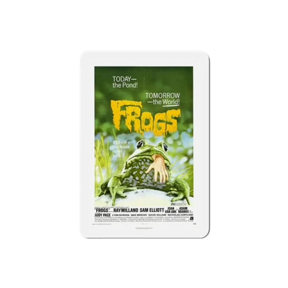 Frogs 1972 Movie Poster Refrigerator Magnet - The Sticker Space
