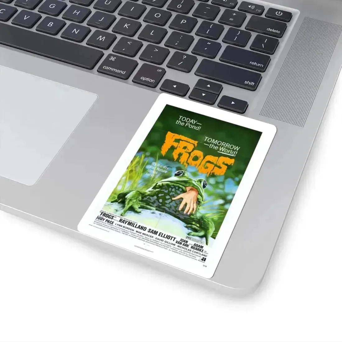 FROGS 1972 Movie Poster - STICKER Vinyl Kiss-Cut Decal - The Sticker Space
