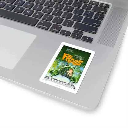 FROGS 1972 Movie Poster - STICKER Vinyl Kiss-Cut Decal - The Sticker Space