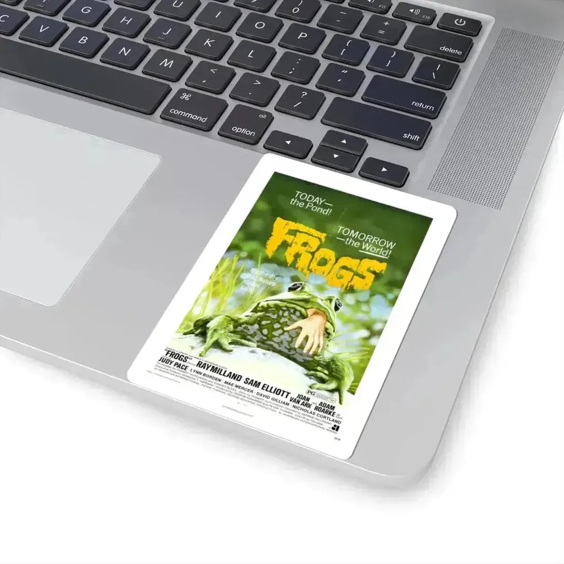 Frogs 1972 Movie Poster - STICKER Vinyl Kiss-Cut Decal - The Sticker Space