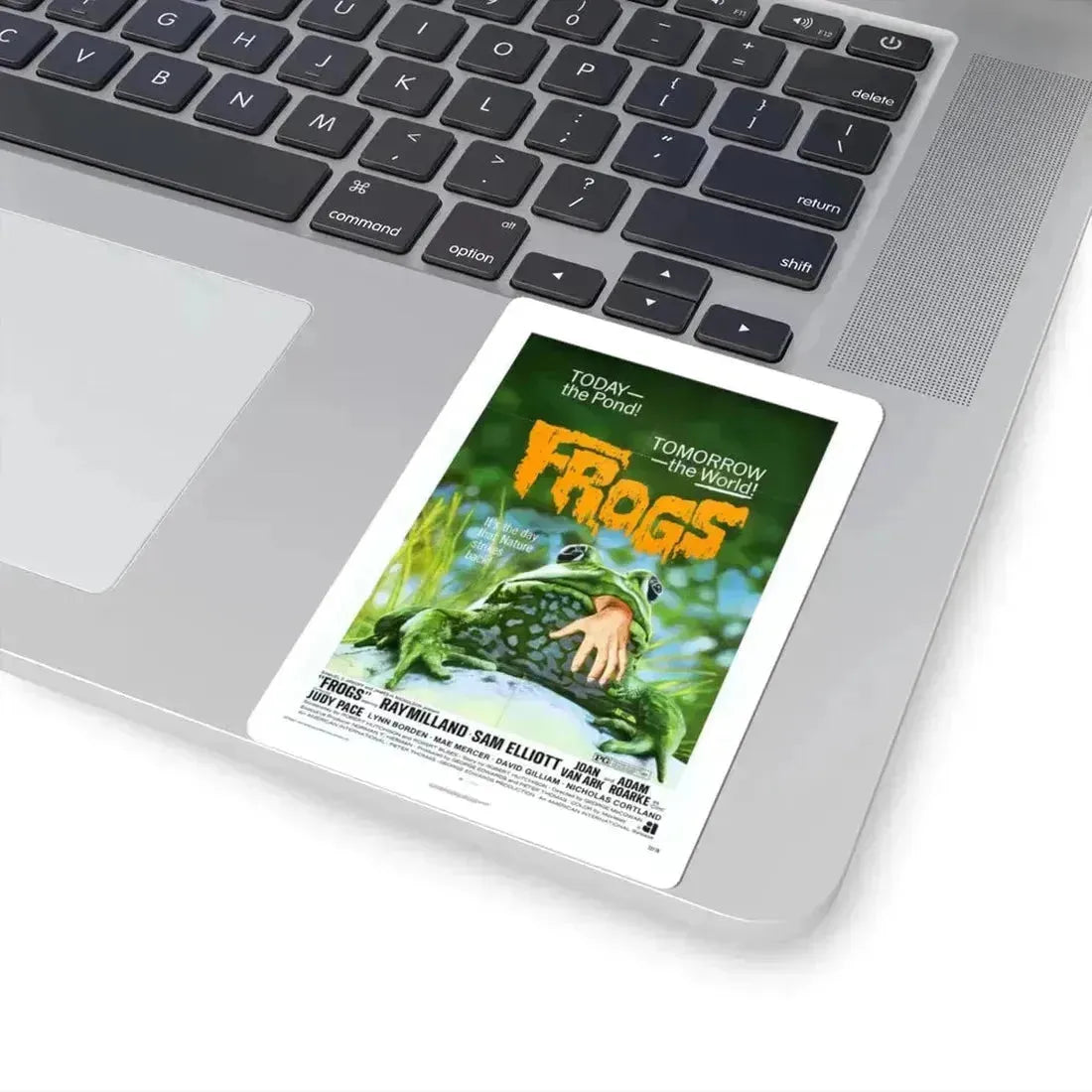 FROGS 1972 Movie Poster - STICKER Vinyl Kiss-Cut Decal - The Sticker Space