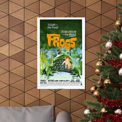 FROGS 1972 - Paper Movie Poster-The Sticker Space