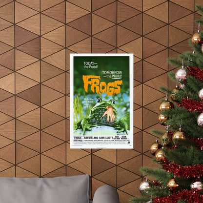 FROGS 1972 - Paper Movie Poster-The Sticker Space