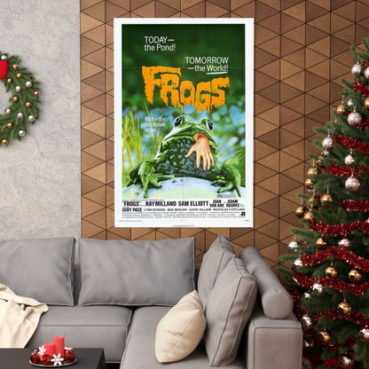 FROGS 1972 - Paper Movie Poster-The Sticker Space