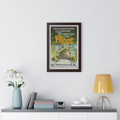 FROGS (2) 1972 - Framed Movie Poster-The Sticker Space