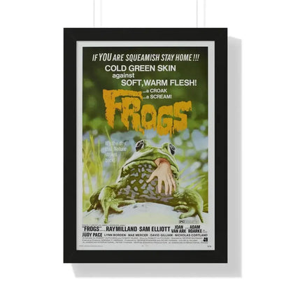 FROGS (2) 1972 - Framed Movie Poster - The Sticker Space