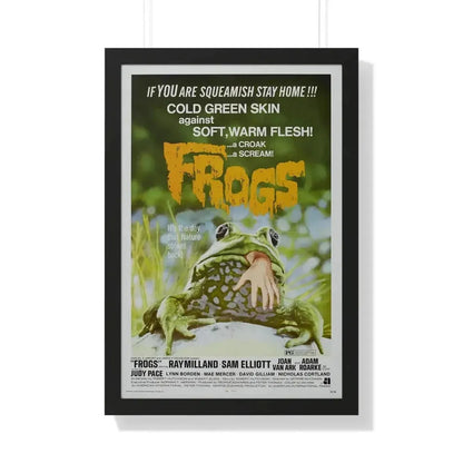 FROGS (2) 1972 - Framed Movie Poster - The Sticker Space