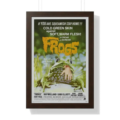 FROGS (2) 1972 - Framed Movie Poster - The Sticker Space