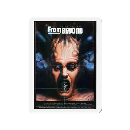 FROM BEYOND 1986 Movie Poster - Refrigerator Magnet 2 Inch - The Sticker Space