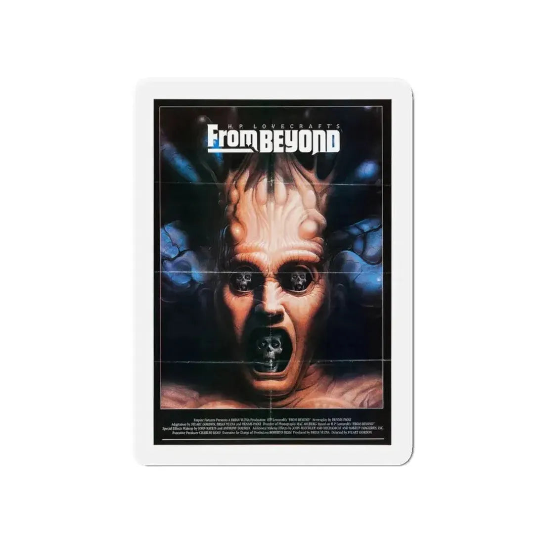 FROM BEYOND 1986 Movie Poster - Refrigerator Magnet - The Sticker Space