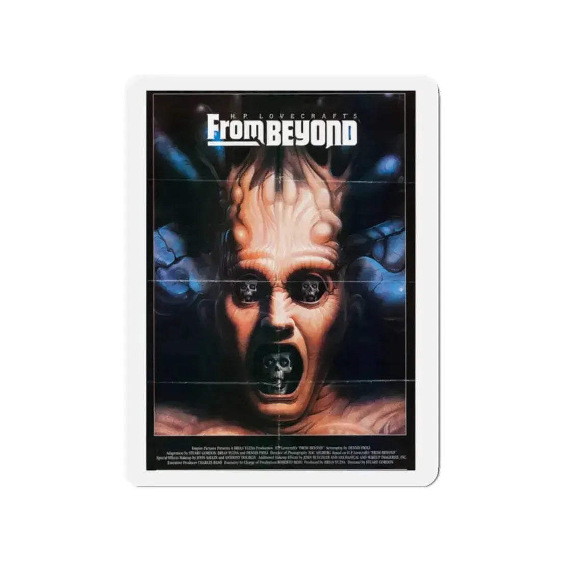 FROM BEYOND 1986 Movie Poster - Refrigerator Magnet - The Sticker Space