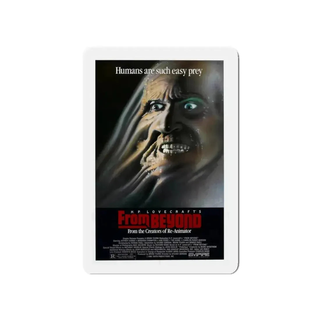FROM BEYOND (2) 1986 Movie Poster - Refrigerator Magnet - The Sticker Space