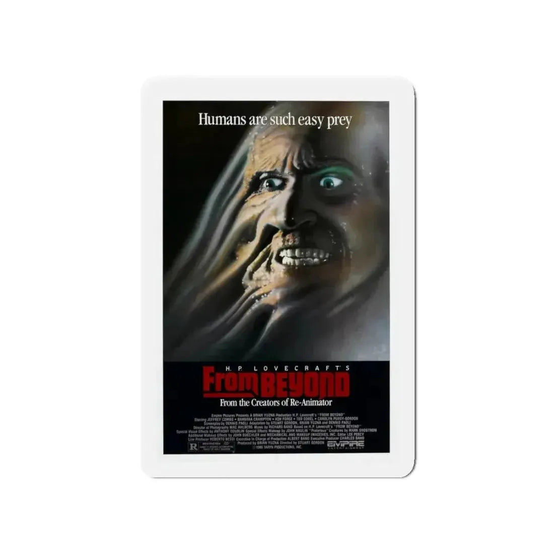 FROM BEYOND (2) 1986 Movie Poster - Refrigerator Magnet - The Sticker Space
