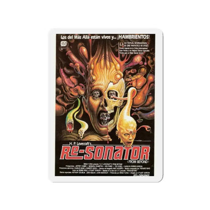 FROM BEYOND (SPANISH) 1986 Movie Poster - Refrigerator Magnet 2 Inch - The Sticker Space