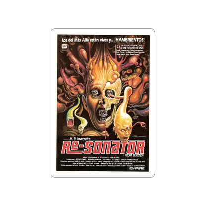 FROM BEYOND (SPANISH) 1986 Movie Poster STICKER Vinyl Die-Cut Decal-6 Inch-The Sticker Space