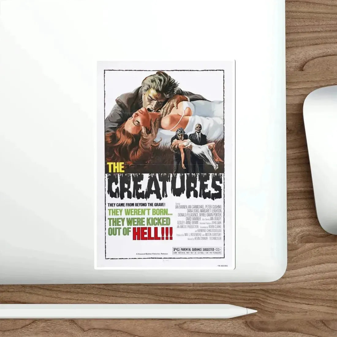 From Beyond the Grave 1973 2 Movie Poster STICKER Vinyl Die-Cut Decal - The Sticker Space