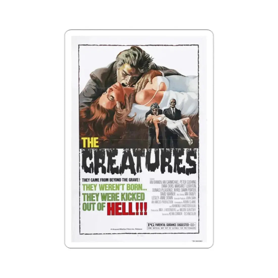 From Beyond the Grave 1973 2 Movie Poster STICKER Vinyl Die-Cut Decal - The Sticker Space