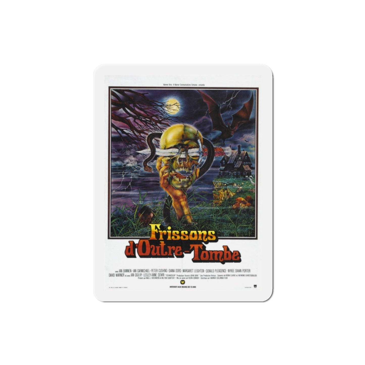 From Beyond the Grave 1973 3 Movie Poster Die-Cut Magnet-2 Inch-The Sticker Space