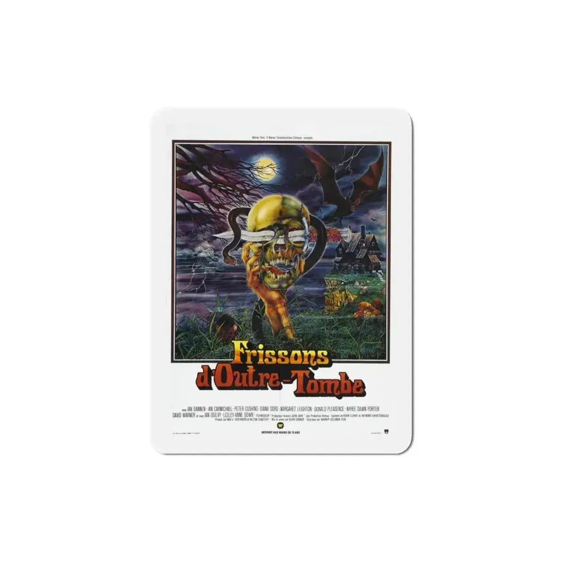 From Beyond the Grave 1973 3 Movie Poster Refrigerator Magnet 3 Inch - The Sticker Space