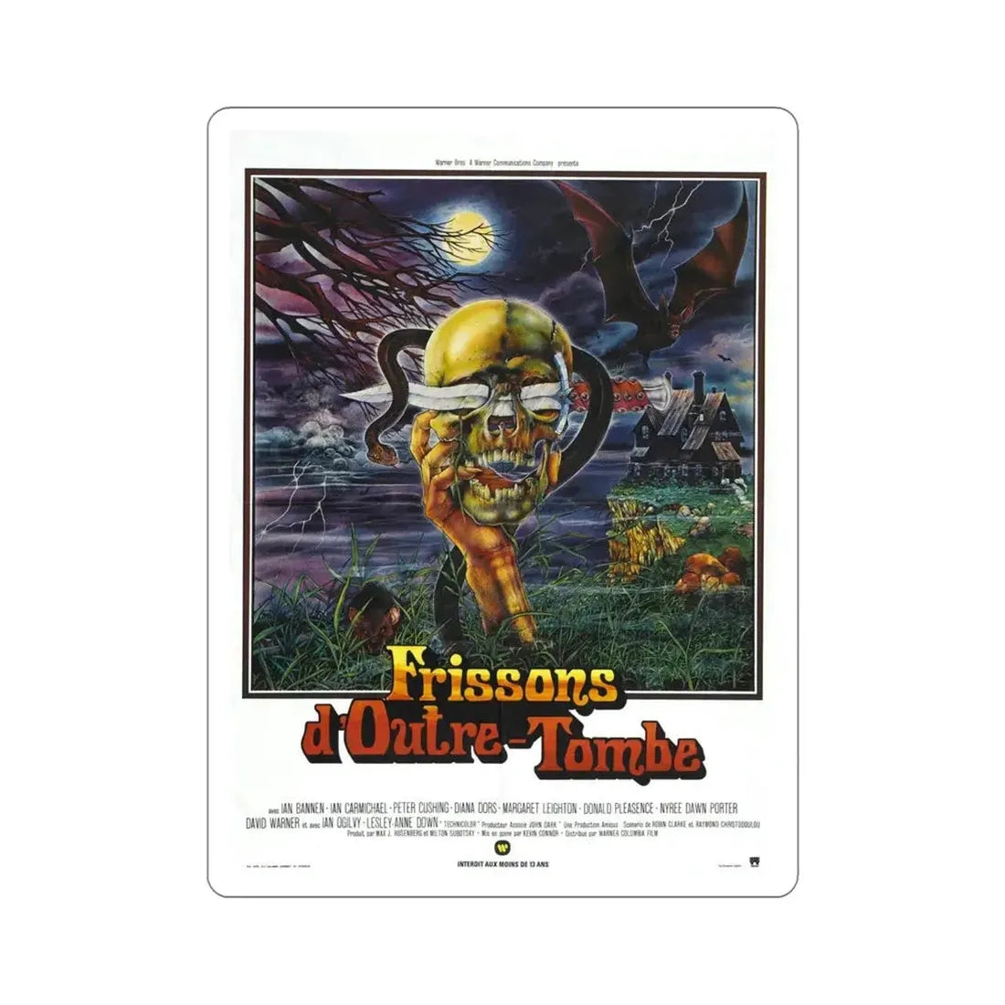 From Beyond the Grave 1973 3 Movie Poster STICKER Vinyl Die-Cut Decal - The Sticker Space