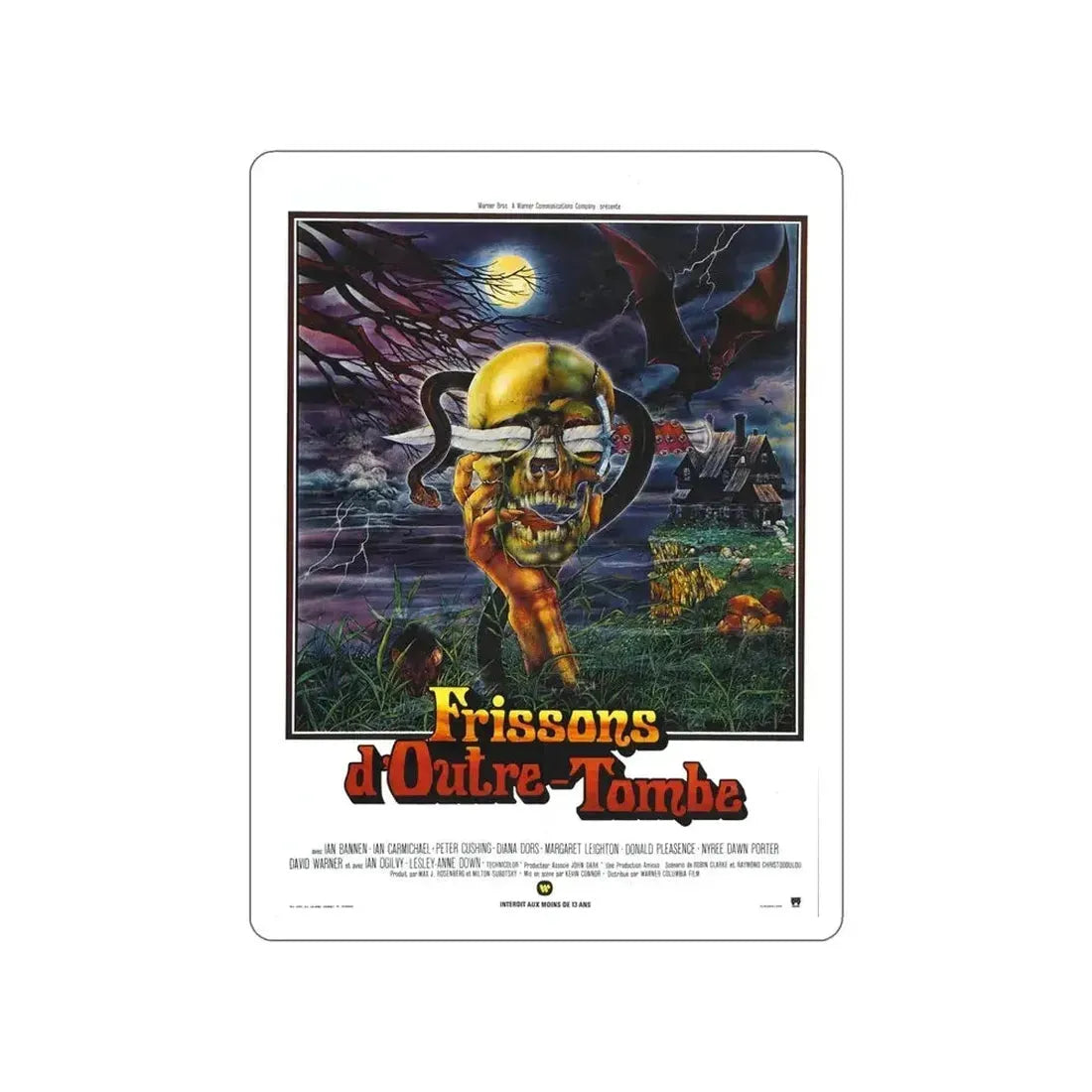 FROM BEYOND THE GRAVE 1974 Movie Poster STICKER Vinyl Die-Cut Decal - The Sticker Space