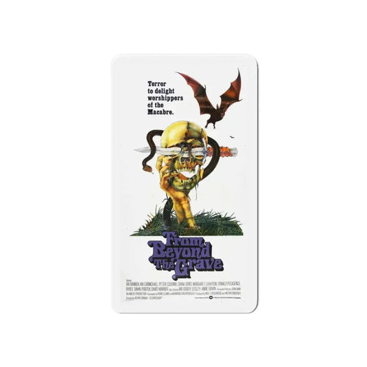 FROM BEYOND THE GRAVE (3) 1974 Movie Poster - Refrigerator Magnet 6 Inch - The Sticker Space