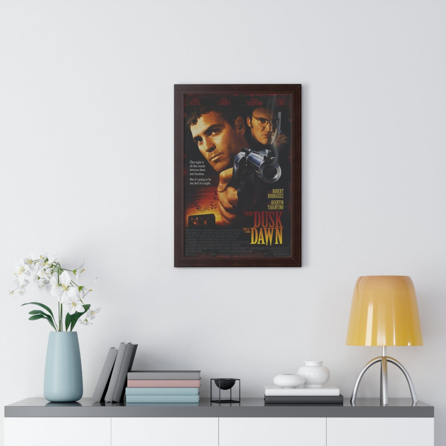 FROM DUSK TILL DAWN 1996 - Framed Movie Poster-The Sticker Space