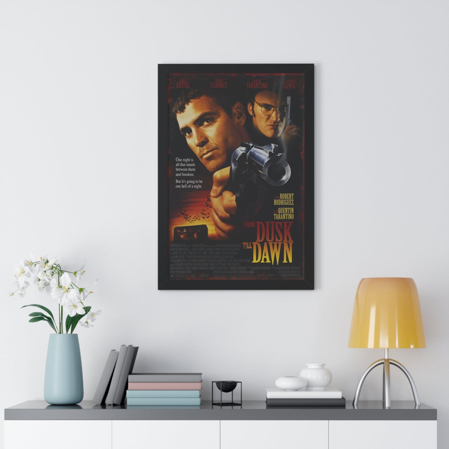 FROM DUSK TILL DAWN 1996 - Framed Movie Poster-The Sticker Space