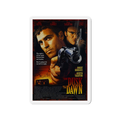 FROM DUSK TILL DAWN 1996 Movie Poster - Die-Cut Magnet-3" x 3"-The Sticker Space