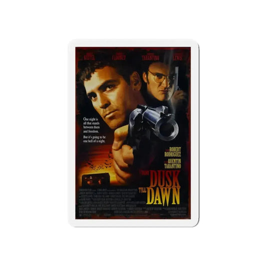FROM DUSK TILL DAWN 1996 Movie Poster - Refrigerator Magnet 6 Inch - The Sticker Space
