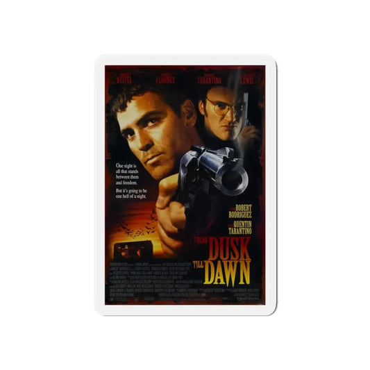 FROM DUSK TILL DAWN 1996 Movie Poster - Refrigerator Magnet 6 Inch - The Sticker Space